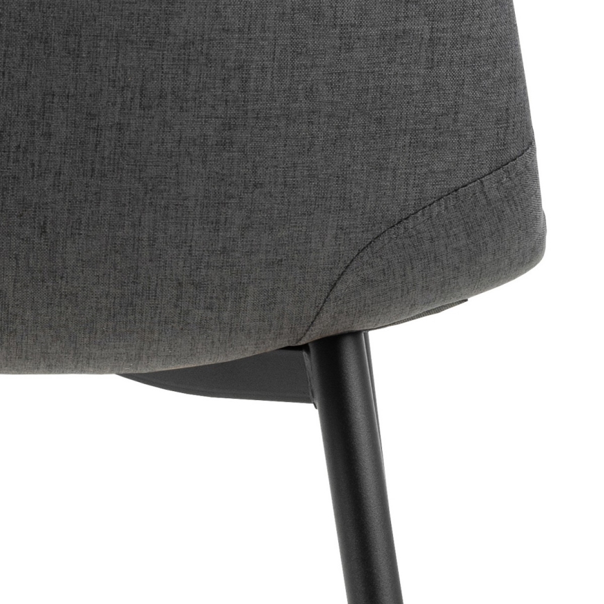 Chaise de salle à manger KAIA 1 pcs gris foncé