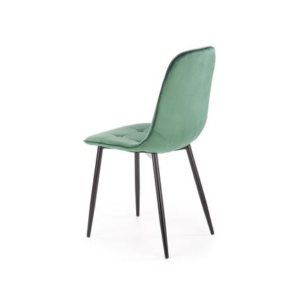 Chaise de salle à manger KINDREL, 1 pièce, vert foncé