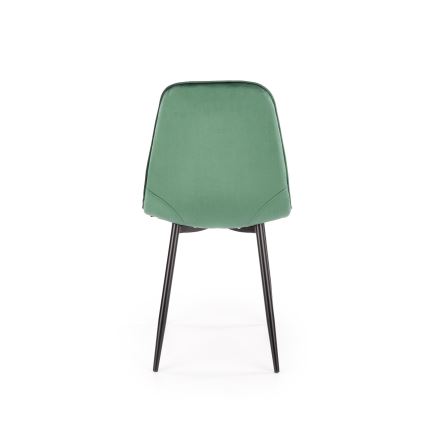 Chaise de salle à manger KINDREL, 1 pièce, vert foncé