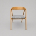 Chaise de salle à manger LUSO chêne/gris