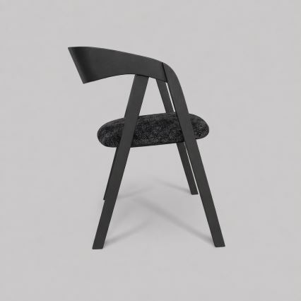 Chaise de salle à manger LUSO noire
