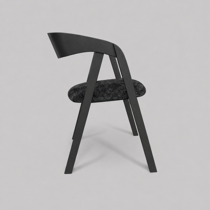 Chaise de salle à manger LUSO noire