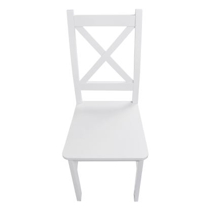Chaise de salle à manger NATE blanc