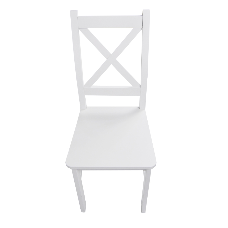 Chaise de salle à manger NATE blanc