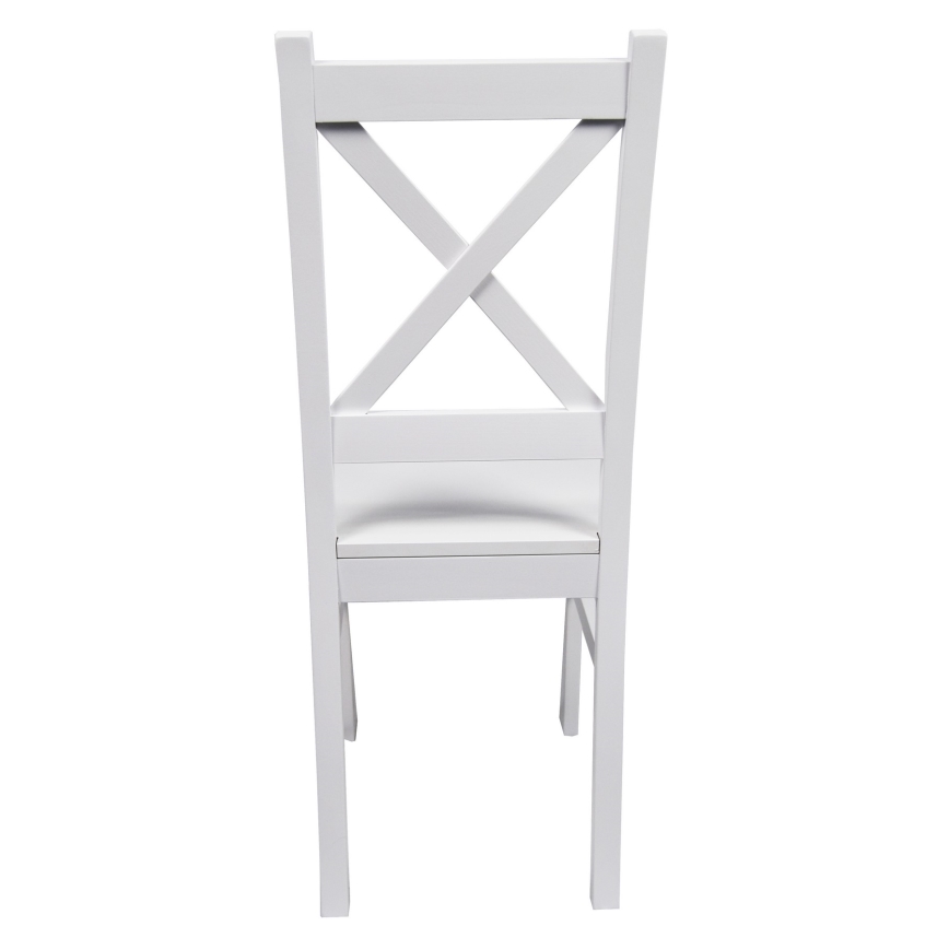 Chaise de salle à manger NATE blanc