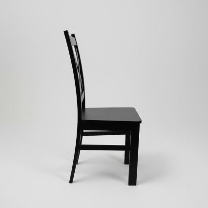 Chaise de salle à manger NATE noir