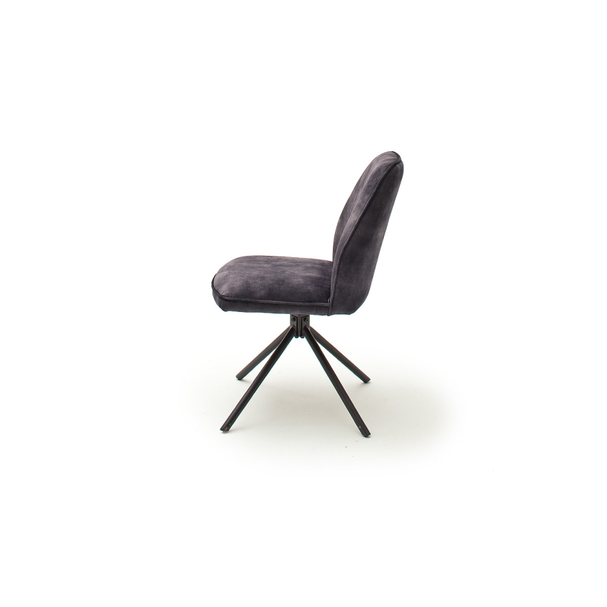Chaise de salle à manger NEXORO, 1 pièce, anthracite