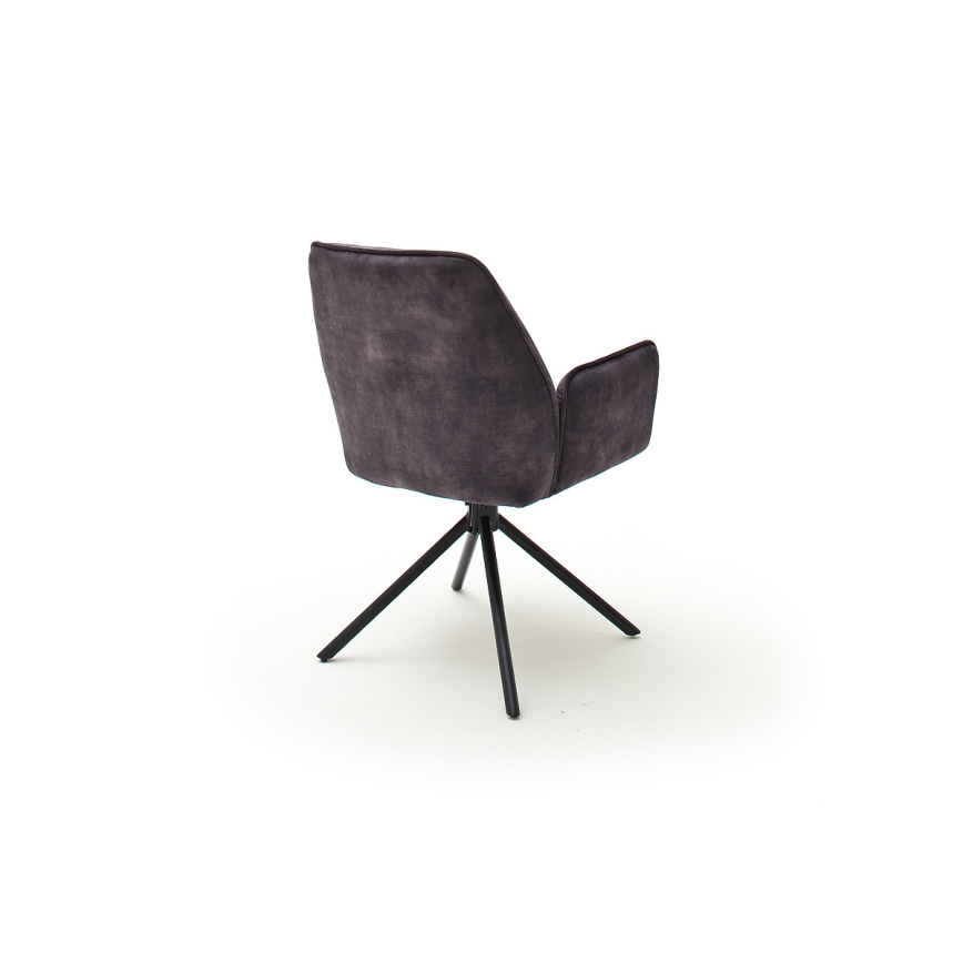 Chaise de salle à manger NEXORO, 1 pièce, anthracite