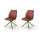 Chaise de salle à manger NEXORO, 1 pièce, rouge