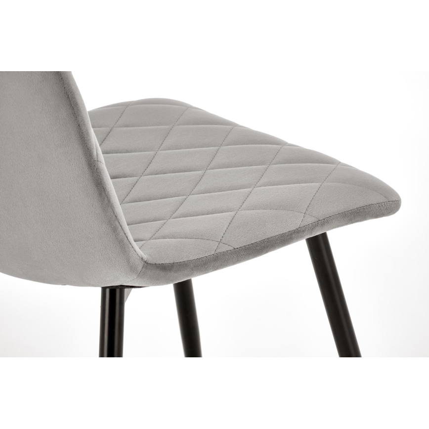 Chaise de salle à manger ORIS, 1 pièce, grise
