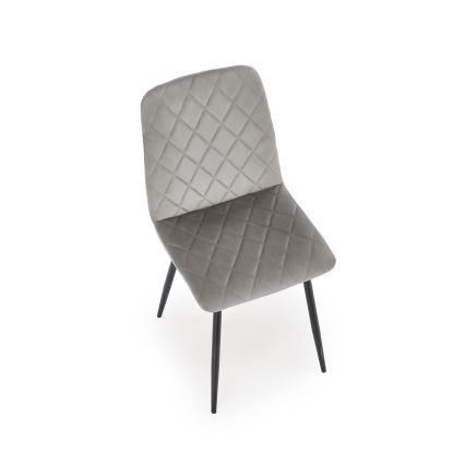 Chaise de salle à manger ORIS, 1 pièce, grise