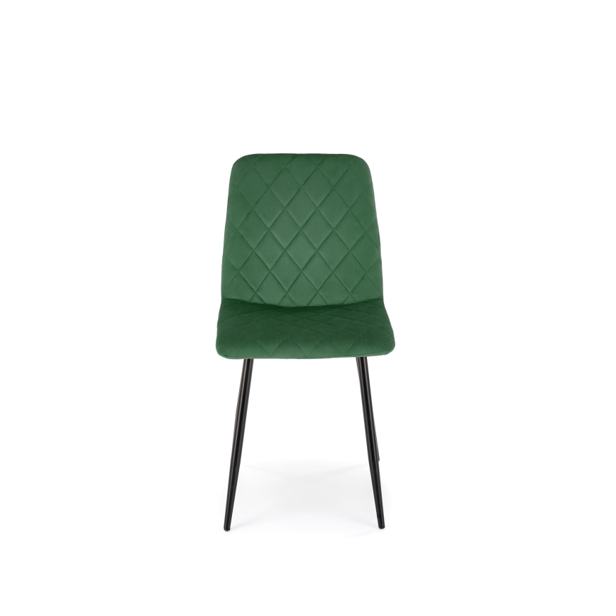 Chaise de salle à manger ORIS, 1 pièce, vert foncé