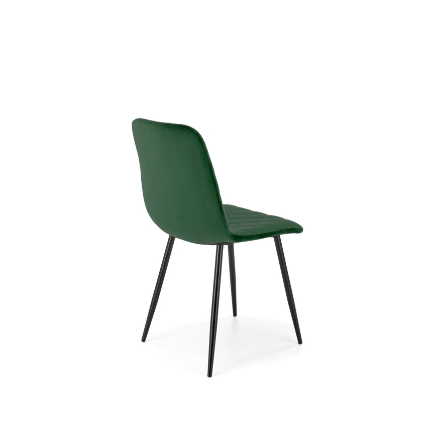 Chaise de salle à manger ORIS, 1 pièce, vert foncé