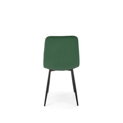 Chaise de salle à manger ORIS, 1 pièce, vert foncé