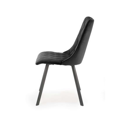 Chaise de salle à manger RESTIVO, 1 pièce, noire