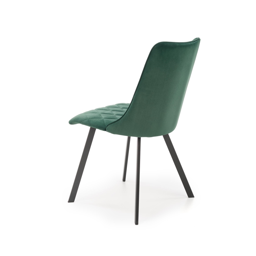 Chaise de salle à manger RESTIVO, 1 pièce, vert foncé