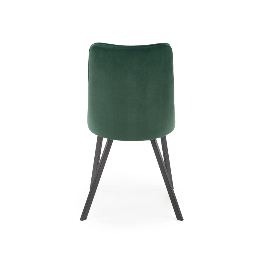 Chaise de salle à manger RESTIVO, 1 pièce, vert foncé