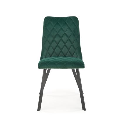Chaise de salle à manger RESTIVO — 1 pièce, vert foncé