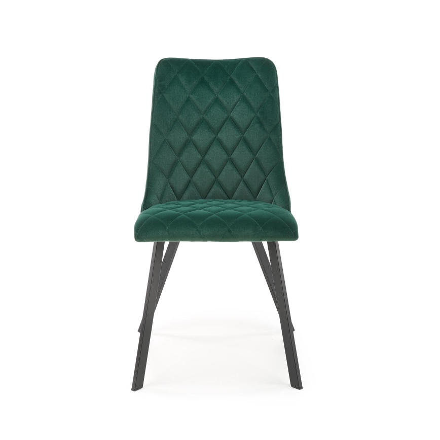 Chaise de salle à manger RESTIVO — 1 pièce, vert foncé