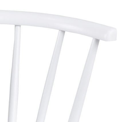 Chaise de salle à manger RUBY 1 pcs blanc
