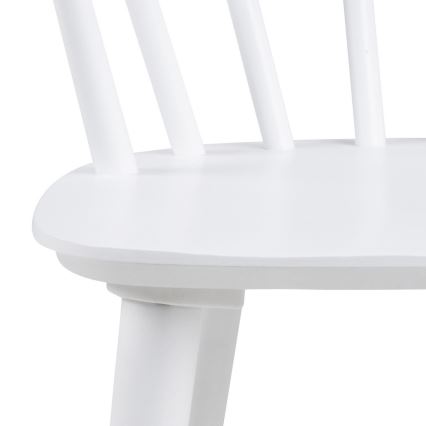 Chaise de salle à manger RUBY 1 pcs blanc