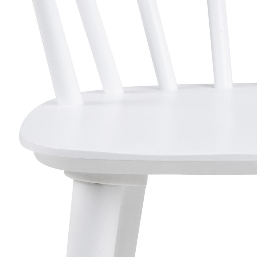 Chaise de salle à manger RUBY 1 pcs blanc