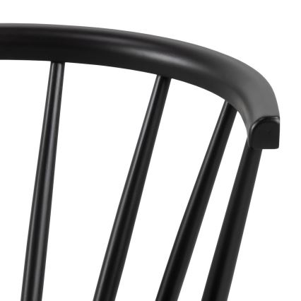 Chaise de salle à manger RUBY 1 pcs noir
