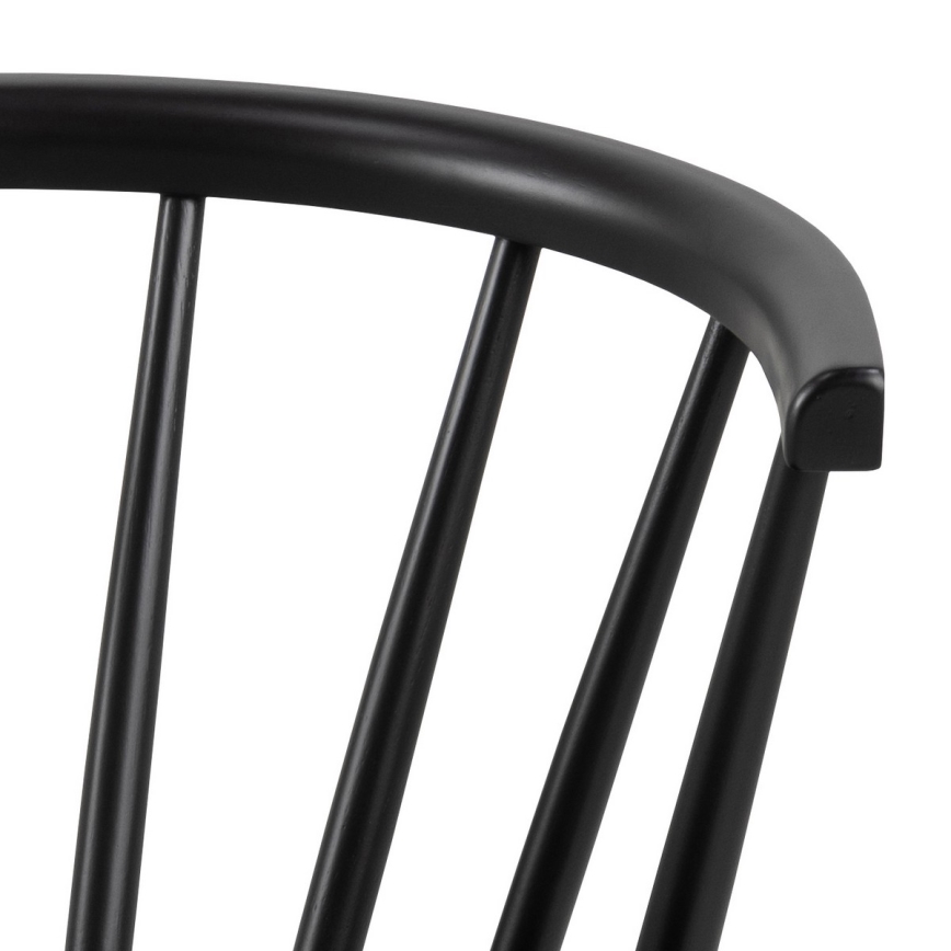 Chaise de salle à manger RUBY 1 pcs noir