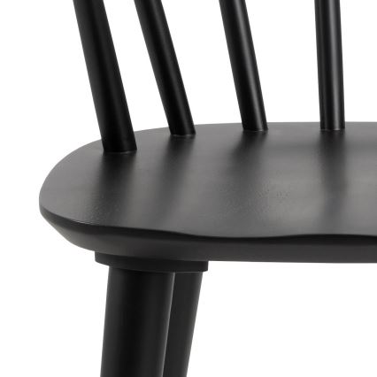 Chaise de salle à manger RUBY 1 pcs noir