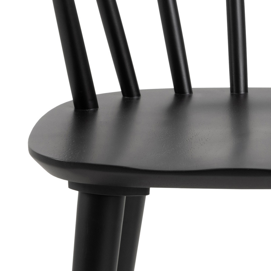 Chaise de salle à manger RUBY 1 pcs noir