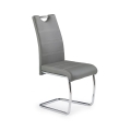 Chaise de salle à manger SAFFON — 1 pièce, grise