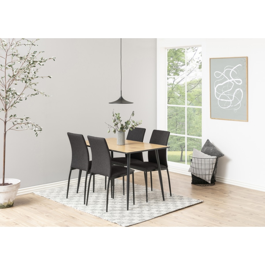 Chaise de salle à manger Sorin 1 pcs gris