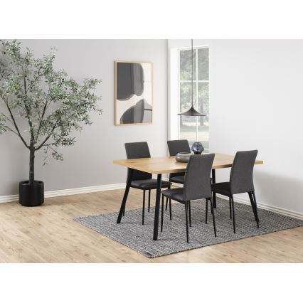 Chaise de salle à manger Sorin 1 pcs gris
