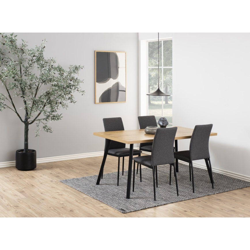 Chaise de salle à manger Sorin 1 pcs gris