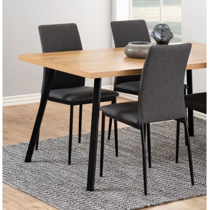 Chaise de salle à manger Sorin 1 pcs gris