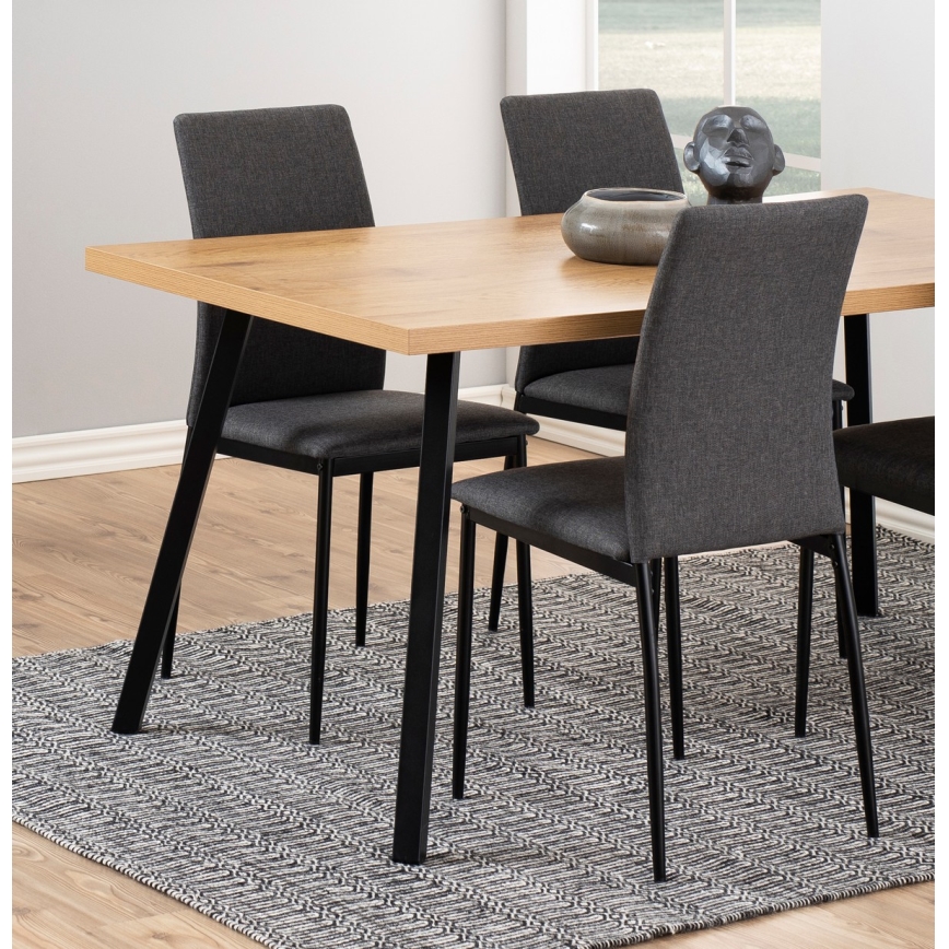 Chaise de salle à manger Sorin 1 pcs gris