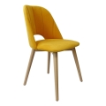 Chaise de salle à manger THEO jaune