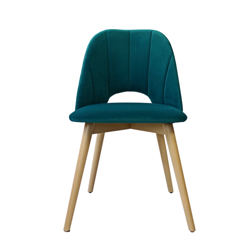 Chaise de salle à manger THEO turquoise