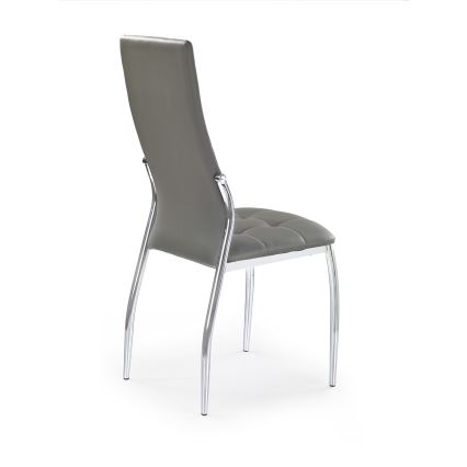 Chaise de salle à manger WARMIS, 1 pièce, grise