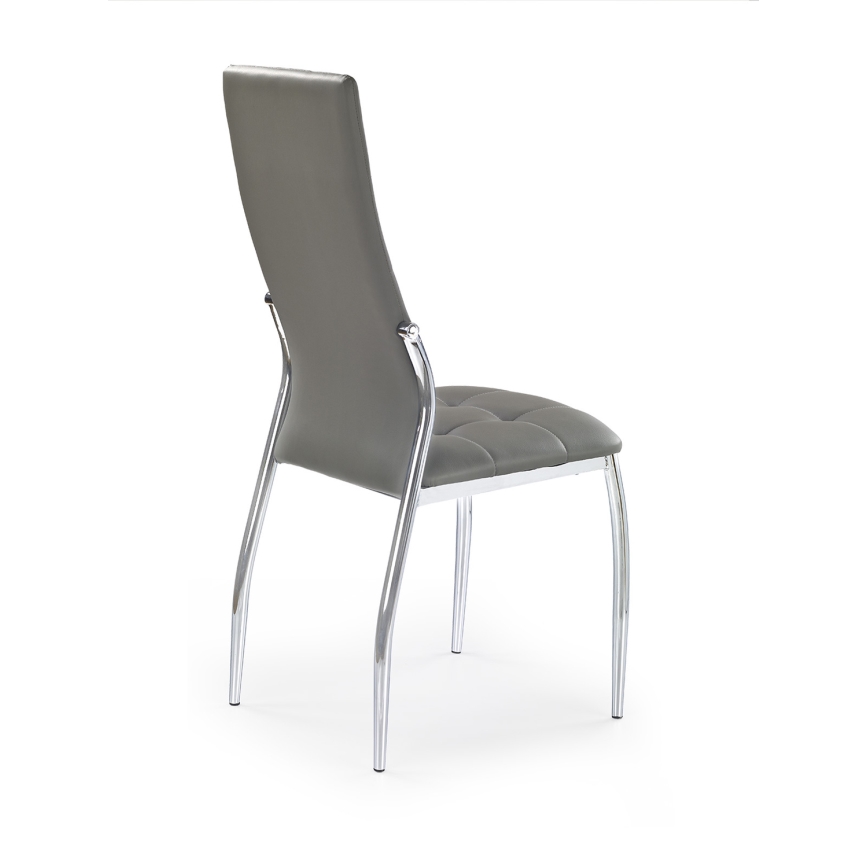 Chaise de salle à manger WARMIS, 1 pièce, grise
