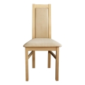 Chaise de salle à manger ZOE hêtre/crème
