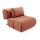 Chaise FANO marron