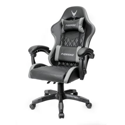 Chaise de jeu FIORANO noir/gris