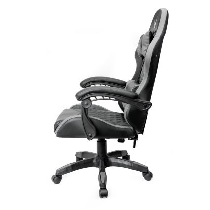 Chaise de jeu FIORANO noir/gris