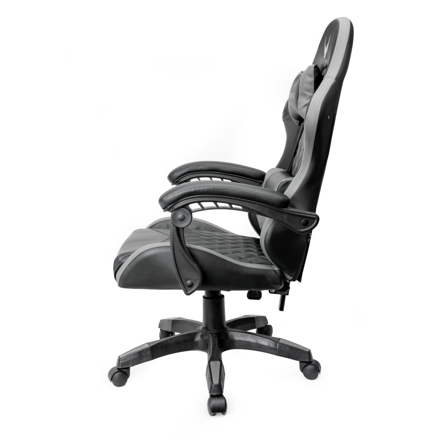 Chaise de jeu FIORANO noir/gris