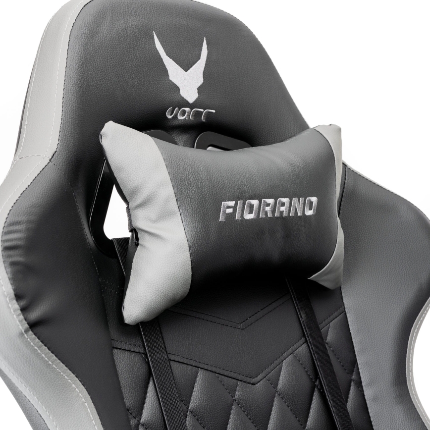 Chaise de jeu FIORANO noir/gris