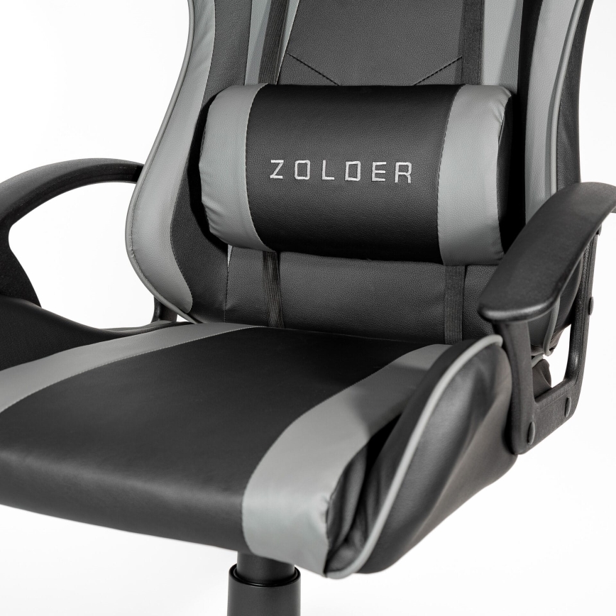 Chaise de jeu FIORANO noir/gris