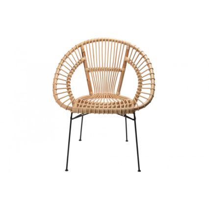 Chaise KEKO rotin