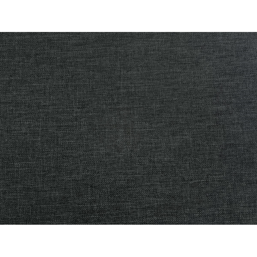 Chaise réglable avec repose-pieds DELIA gris foncé
