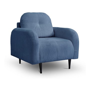 Chaise rembourrée CLOUDY bleu